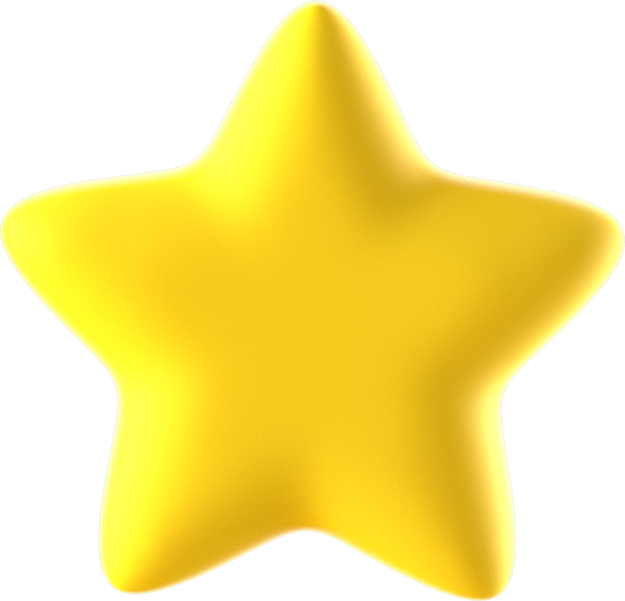 3D Christmas Element Star